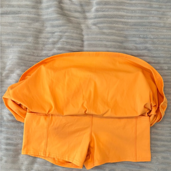 NWOT All In Motion Bright Orange Athletic Skort Size S - Picture 6 of 10